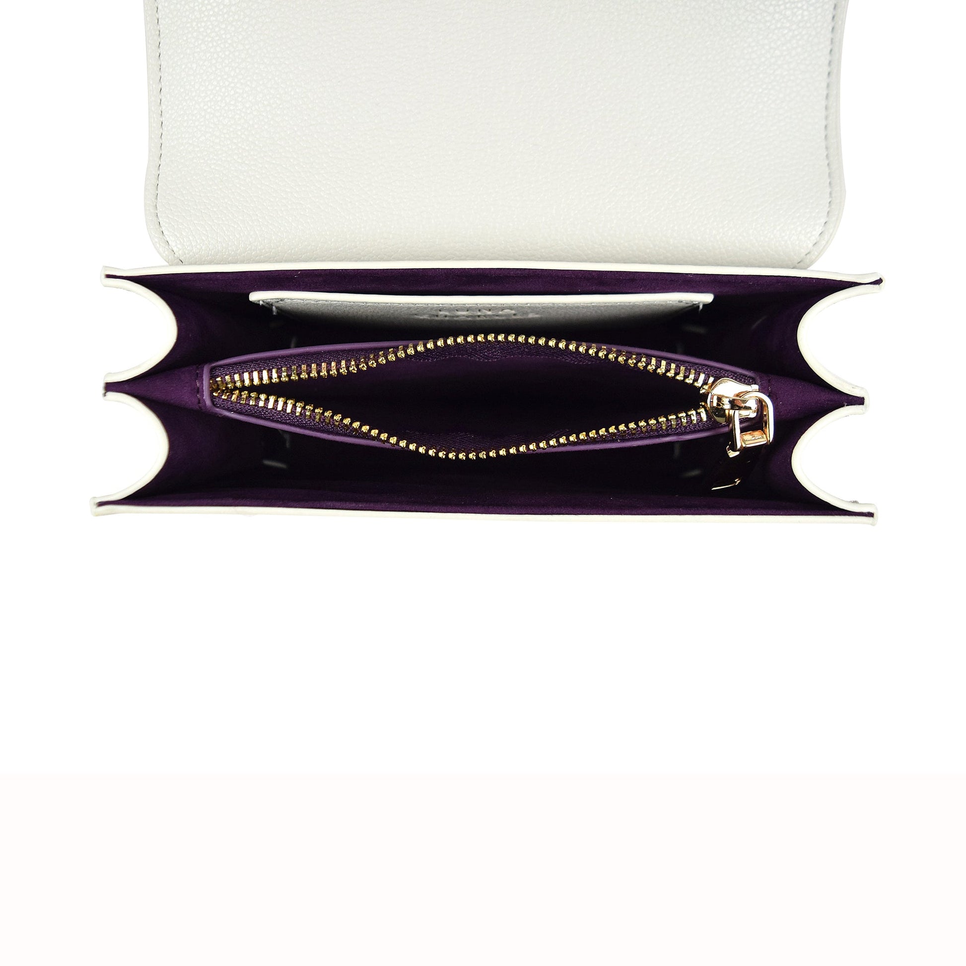 Nova Star Studded Handbag in Grey and Gold