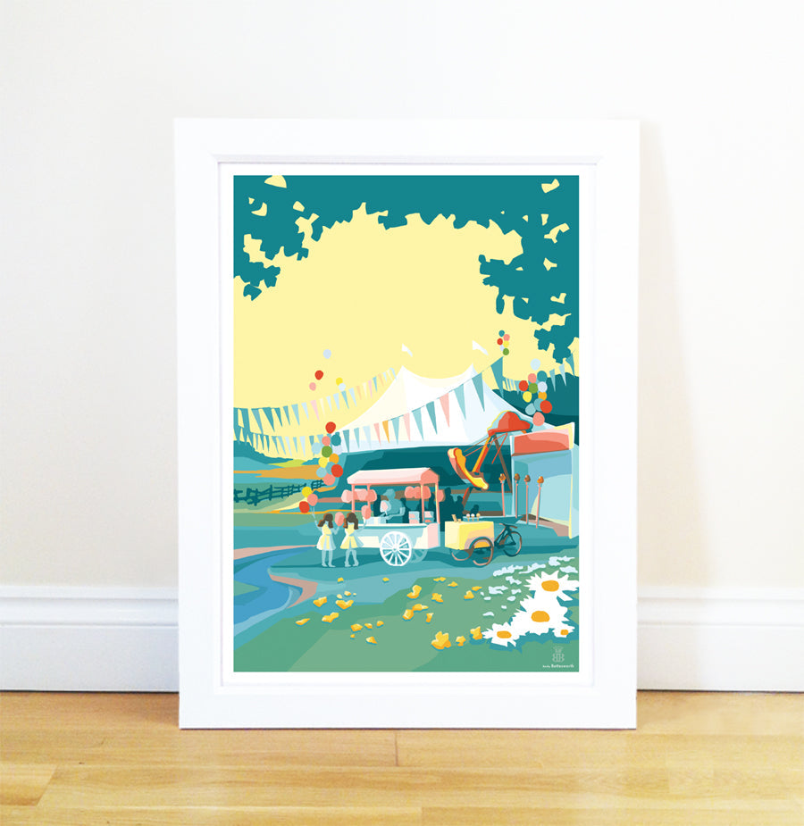 Oh To Be In England A4 Print