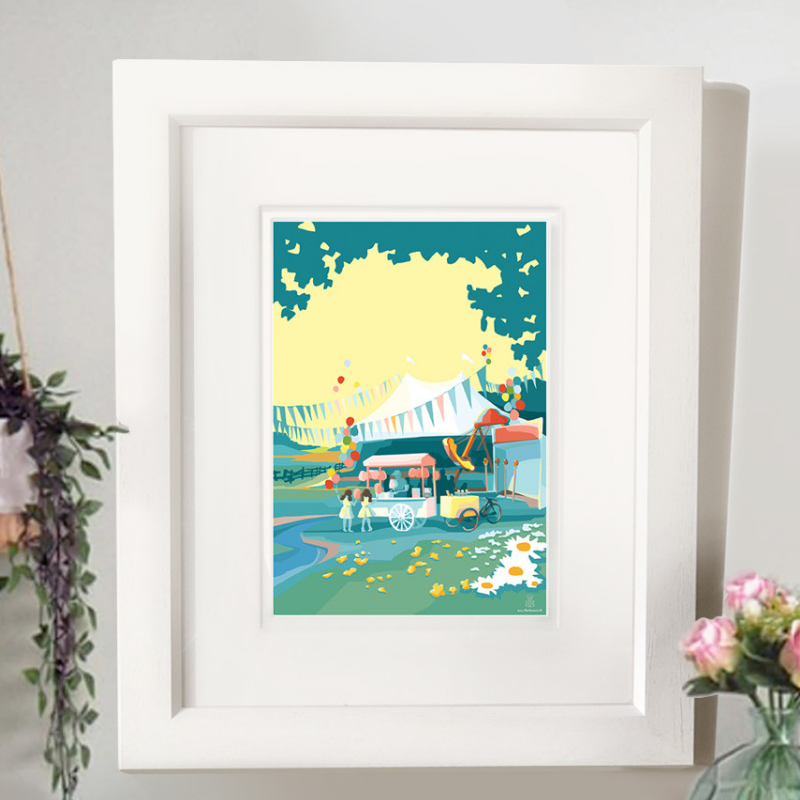 Oh To Be In England A4 Print