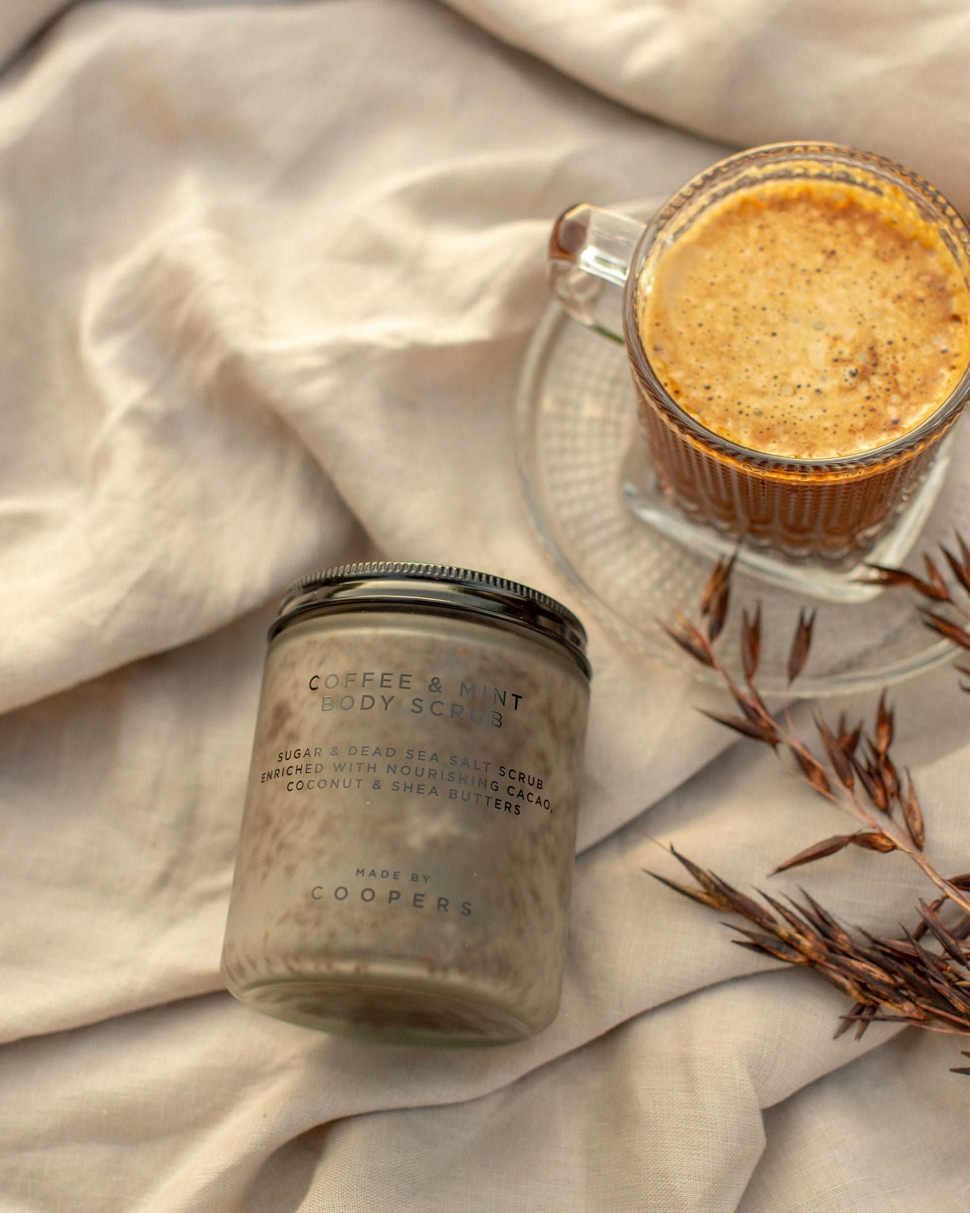 Coffee and Mint Body Scrub