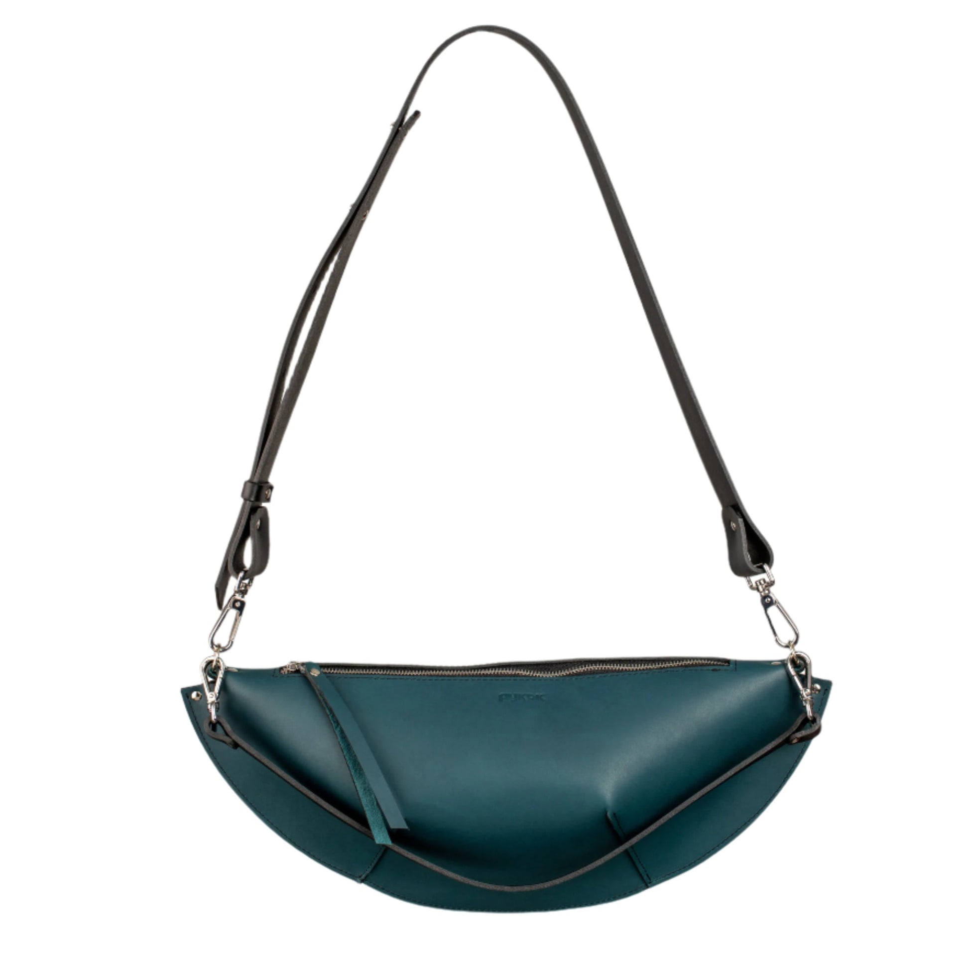 Olivia Black Leather Handbag – Chic & Versatile from Lithuania by PYKOK at brixbailey.com