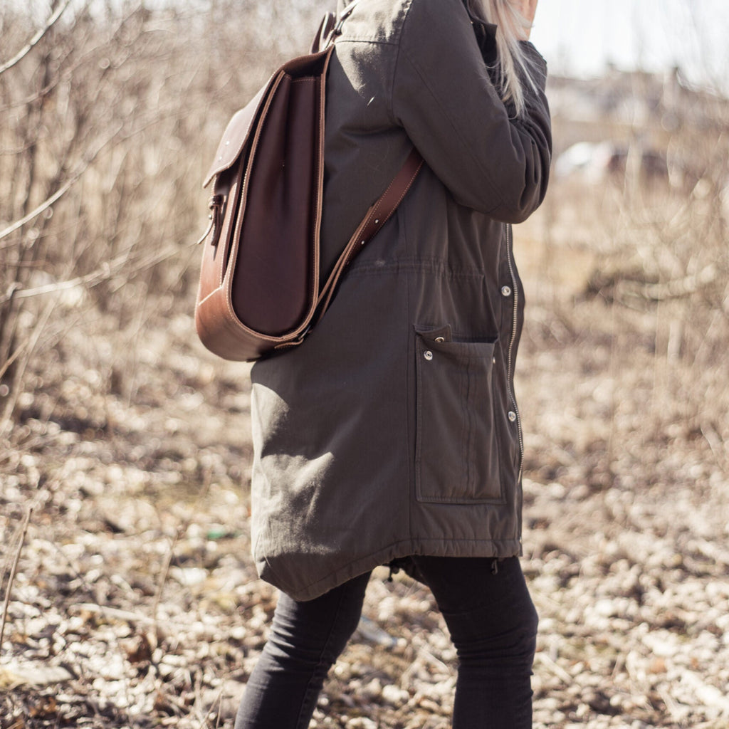 Versatile Leather Rucksack – Stylish & Eco-Friendly by Craftory at brixbailey.com