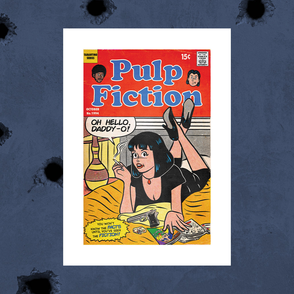 Oh Hello Daddy-O Print by Sarah Sumeray