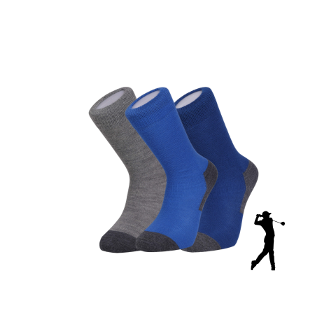 Luxury Merino Golf Socks 3 Pair Bundle