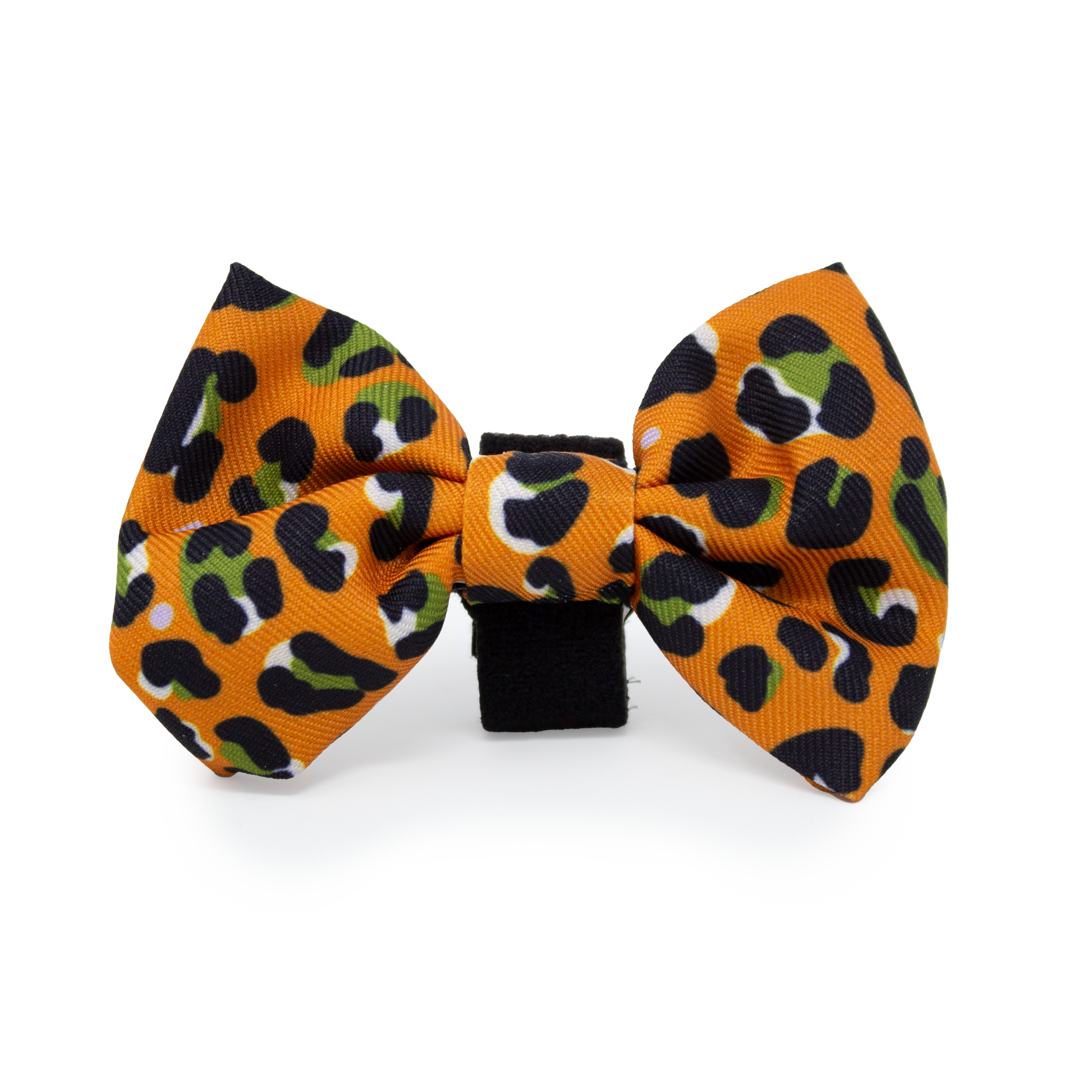 Burnt Orange Leopard Dog Harness with Extended Fit