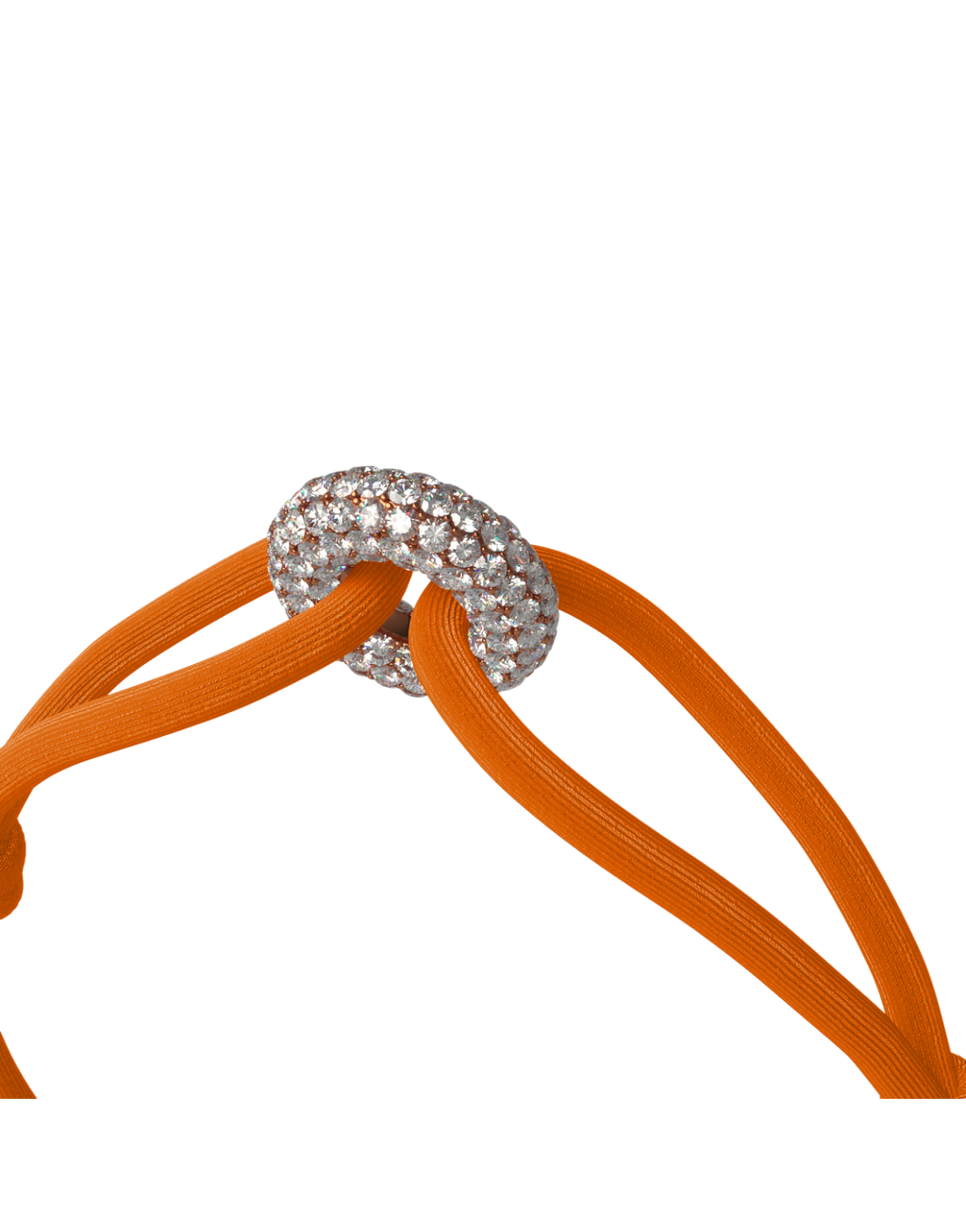 Rose Soho Pave Cord Bracelet