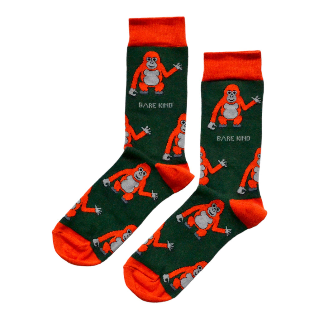 Save the Orangutans Bamboo Socks