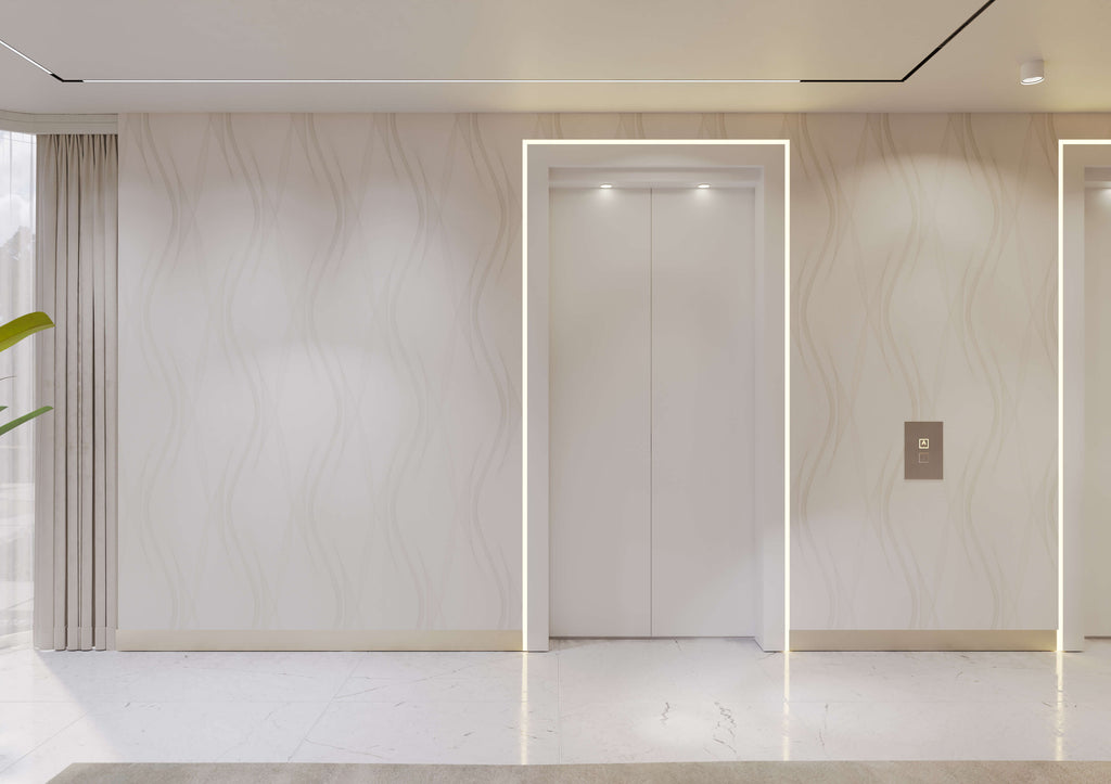 Orbit Wave Pattern Wall Art