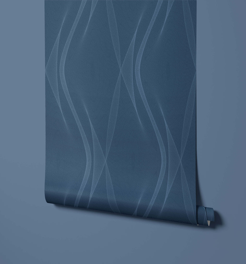 Orbit Wave Pattern Wall Art