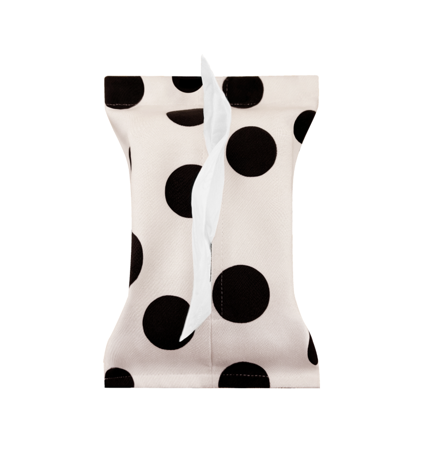 Rectangular Tissue Box Cover in Mono