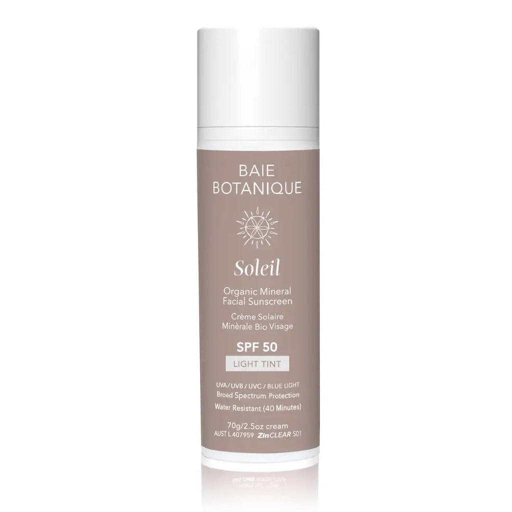 Organic Mineral Face Sunscreen SPF 50 70g