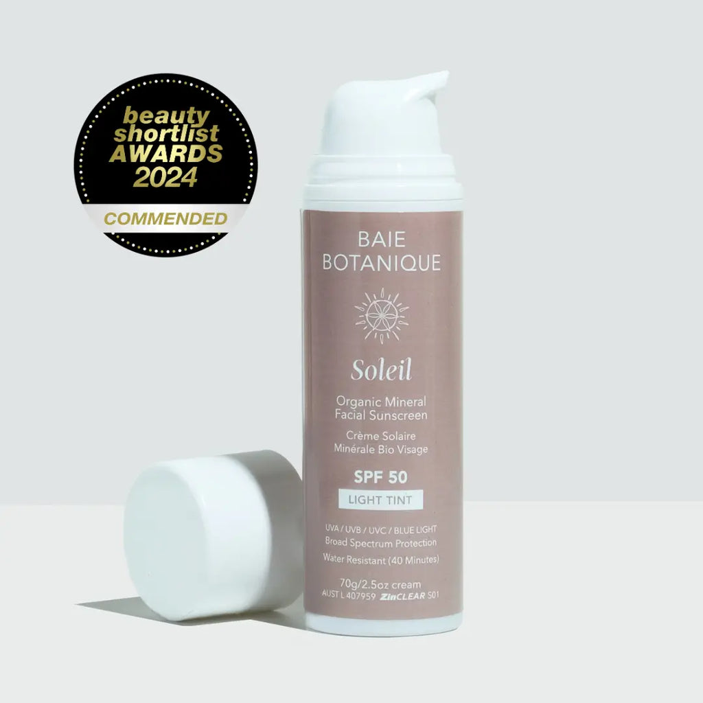 Organic Mineral Face Sunscreen SPF 50 70g
