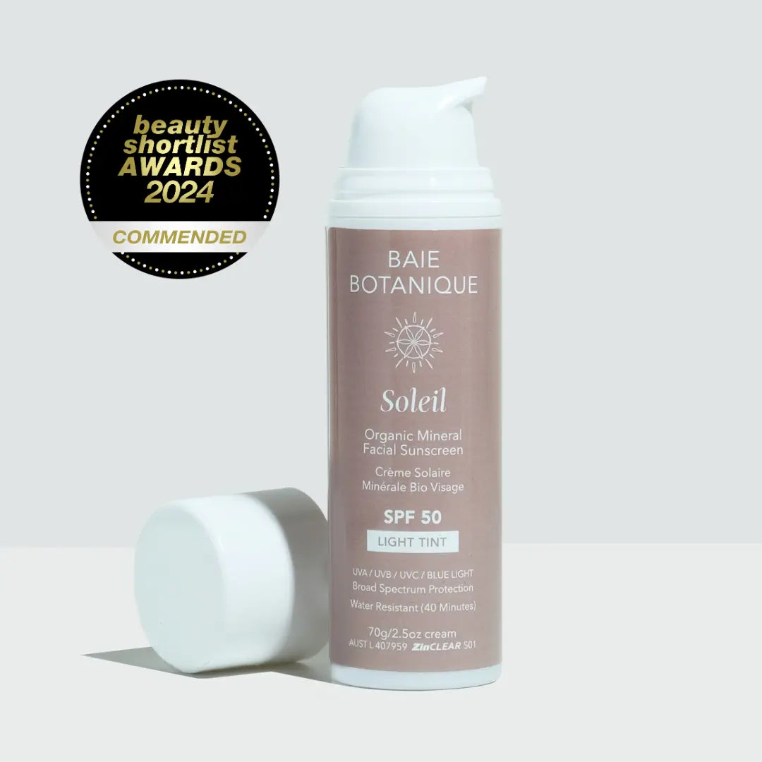 Organic Mineral Face Sunscreen SPF 50 70g