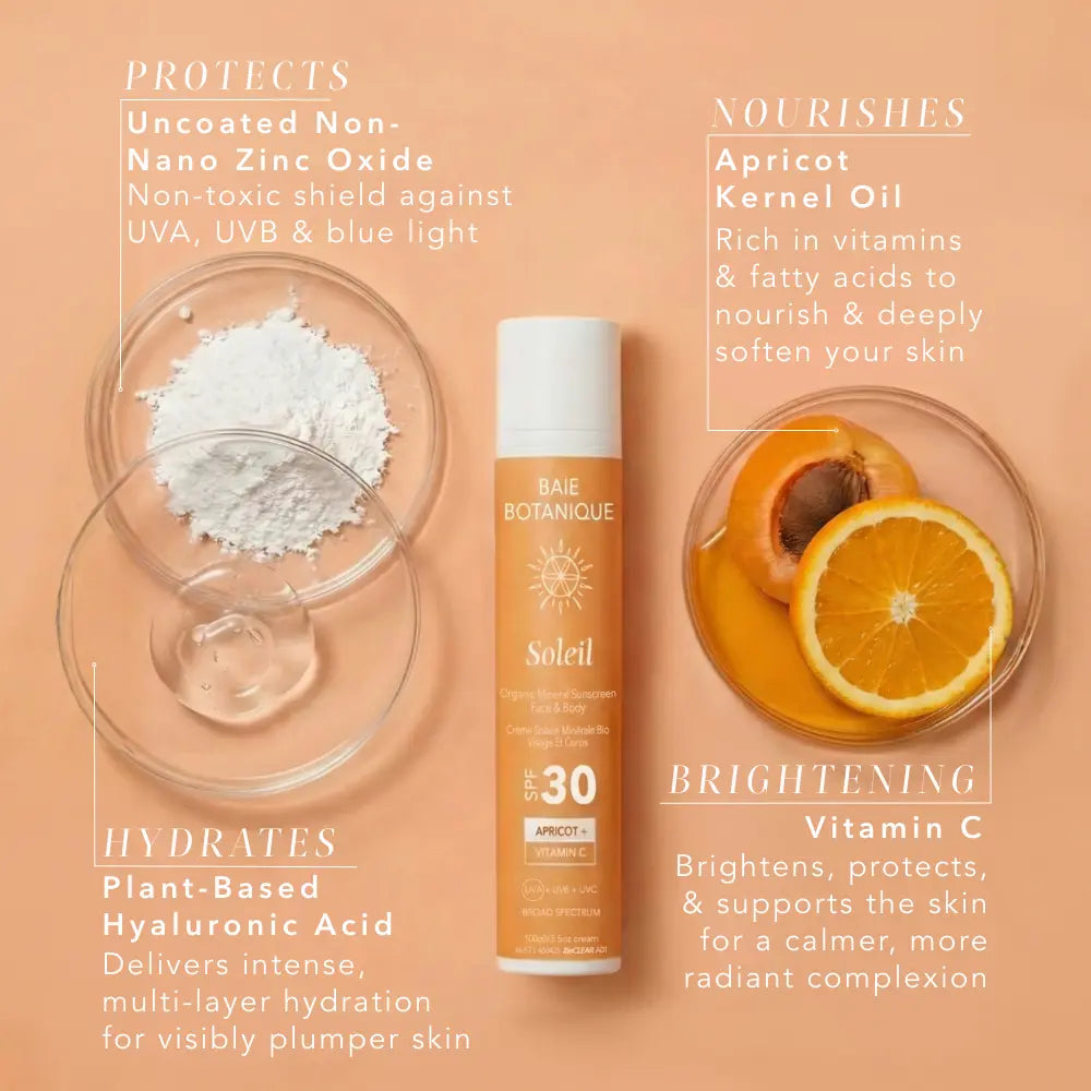 Face & Body Mineral Sunscreen SPF 30 with Vitamin C