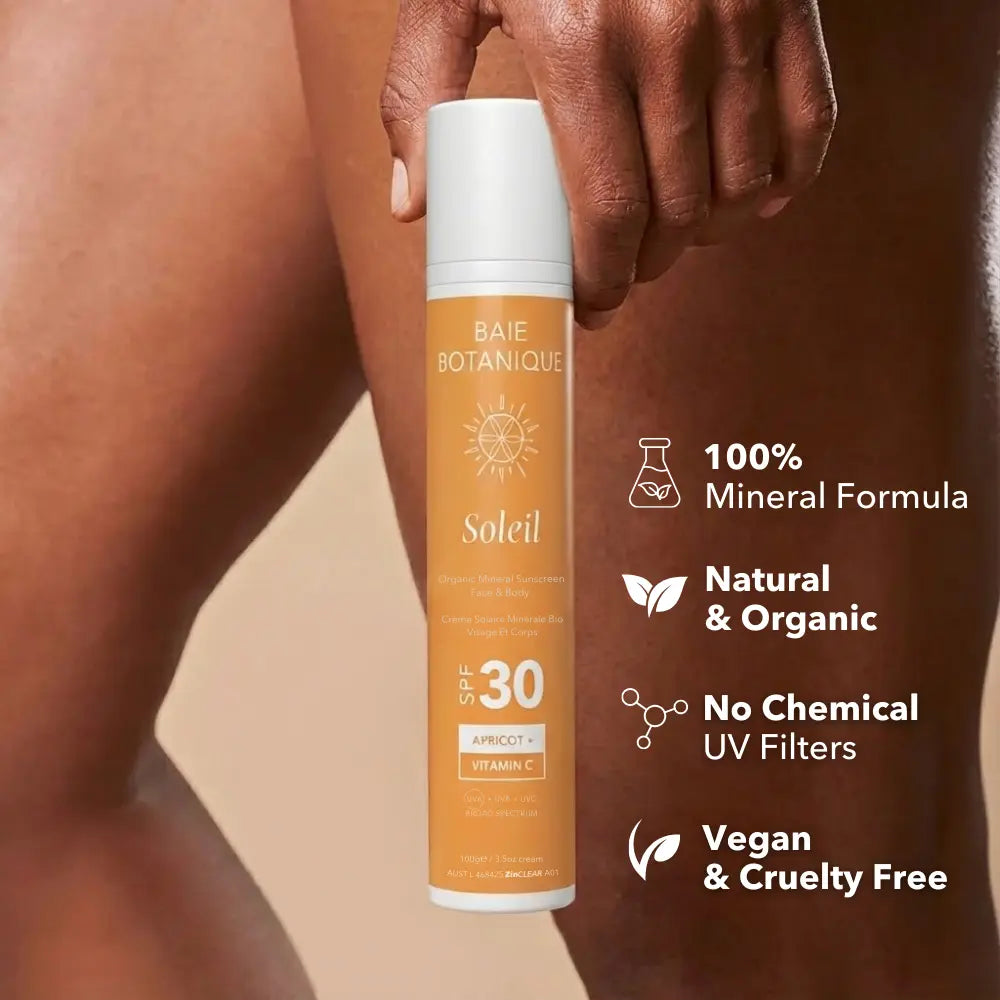 Face & Body Mineral Sunscreen SPF 30 with Vitamin C