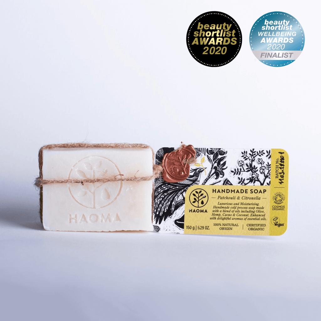 Handmade Patchouli and Citronella Soap Bar