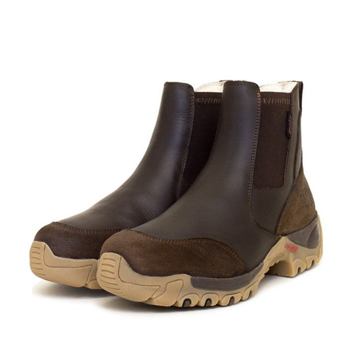 Storm Waterproof Short Boots in Brown