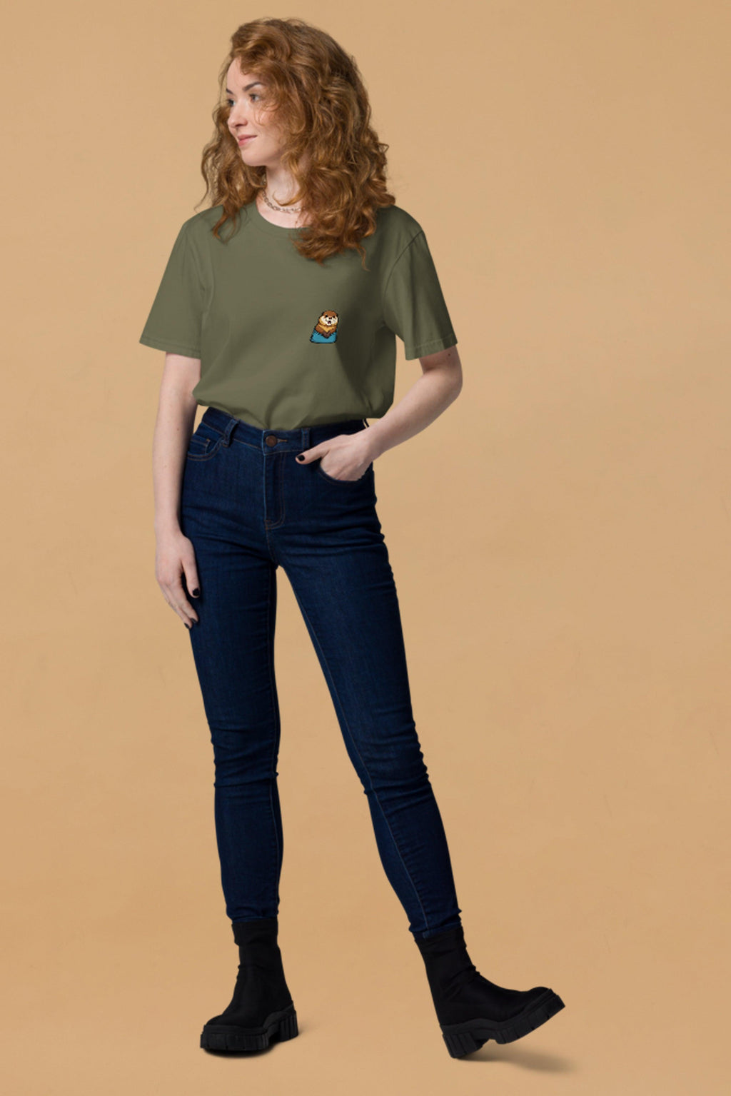 Otter Pocket T-Shirt in Organic Cotton