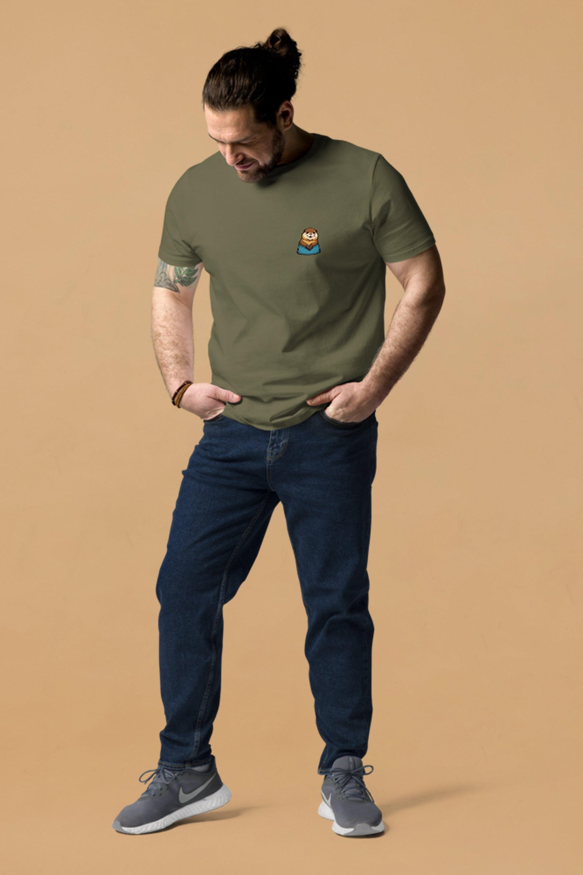 Otter Pocket T-Shirt in Organic Cotton