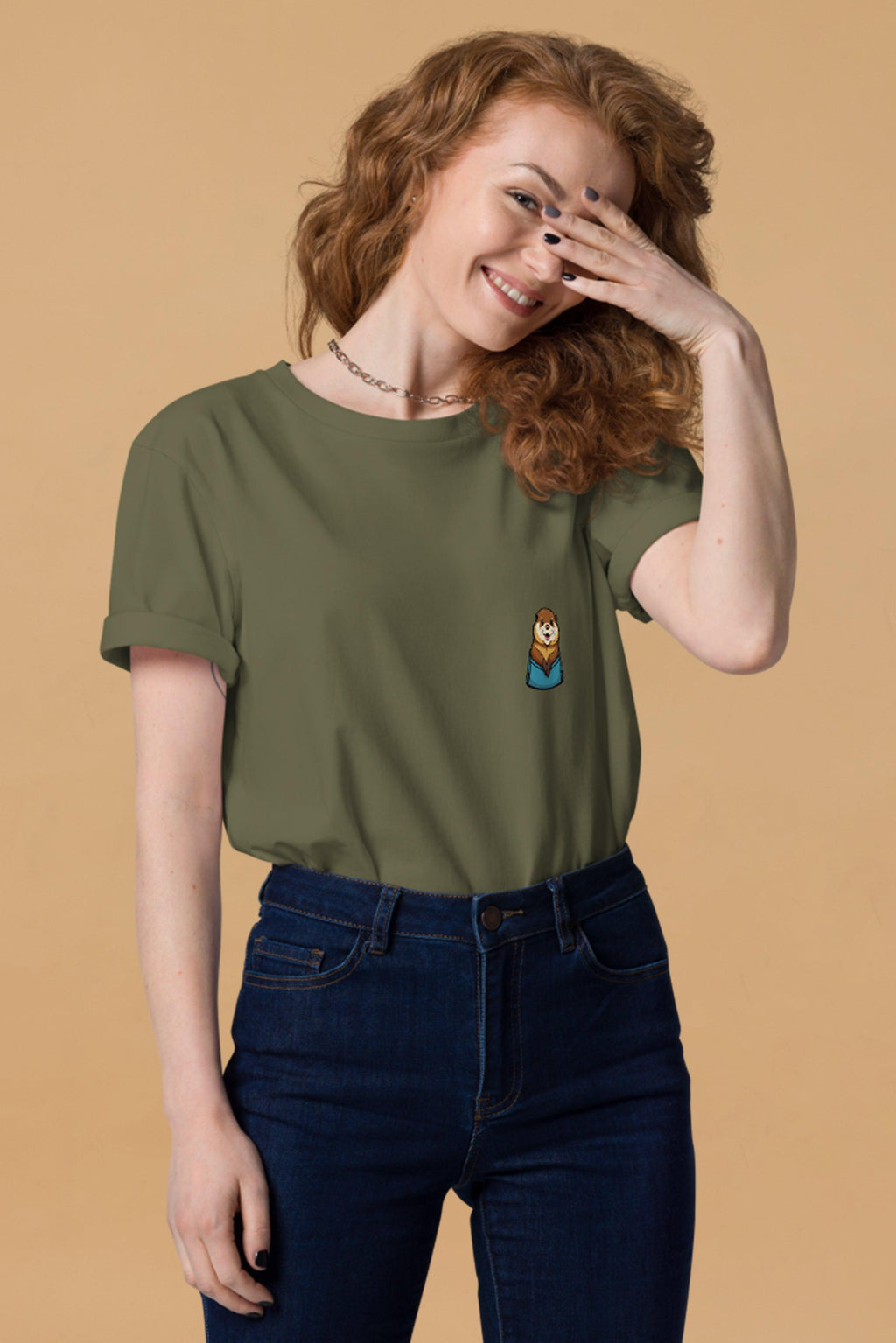 Otter Pocket T-Shirt in Organic Cotton