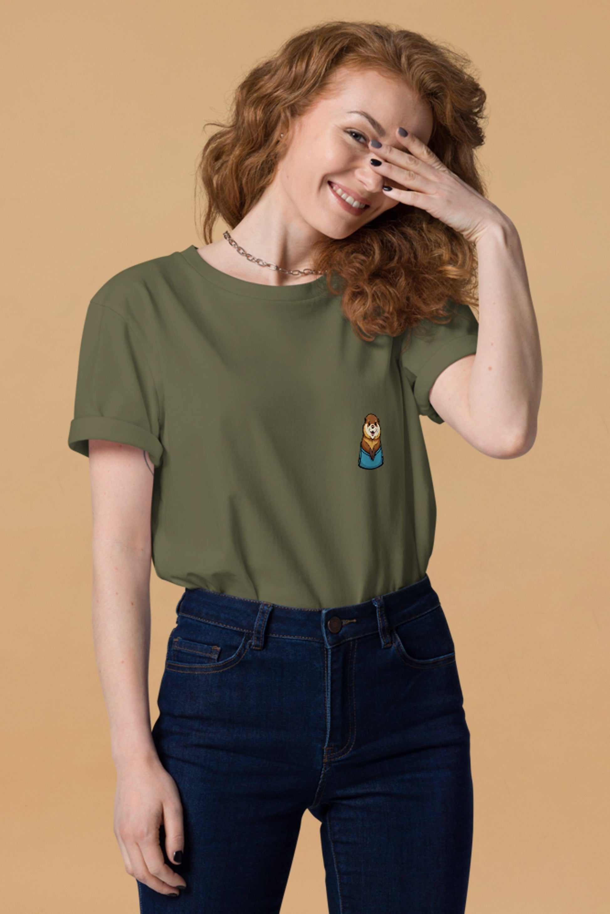 Otter Pocket T-Shirt in Organic Cotton