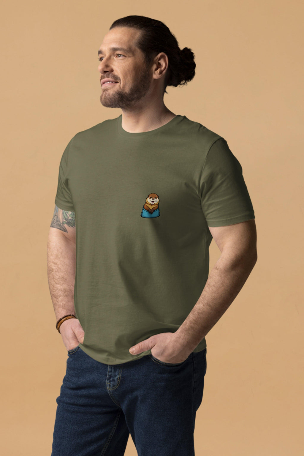 Otter Pocket T-Shirt in Organic Cotton