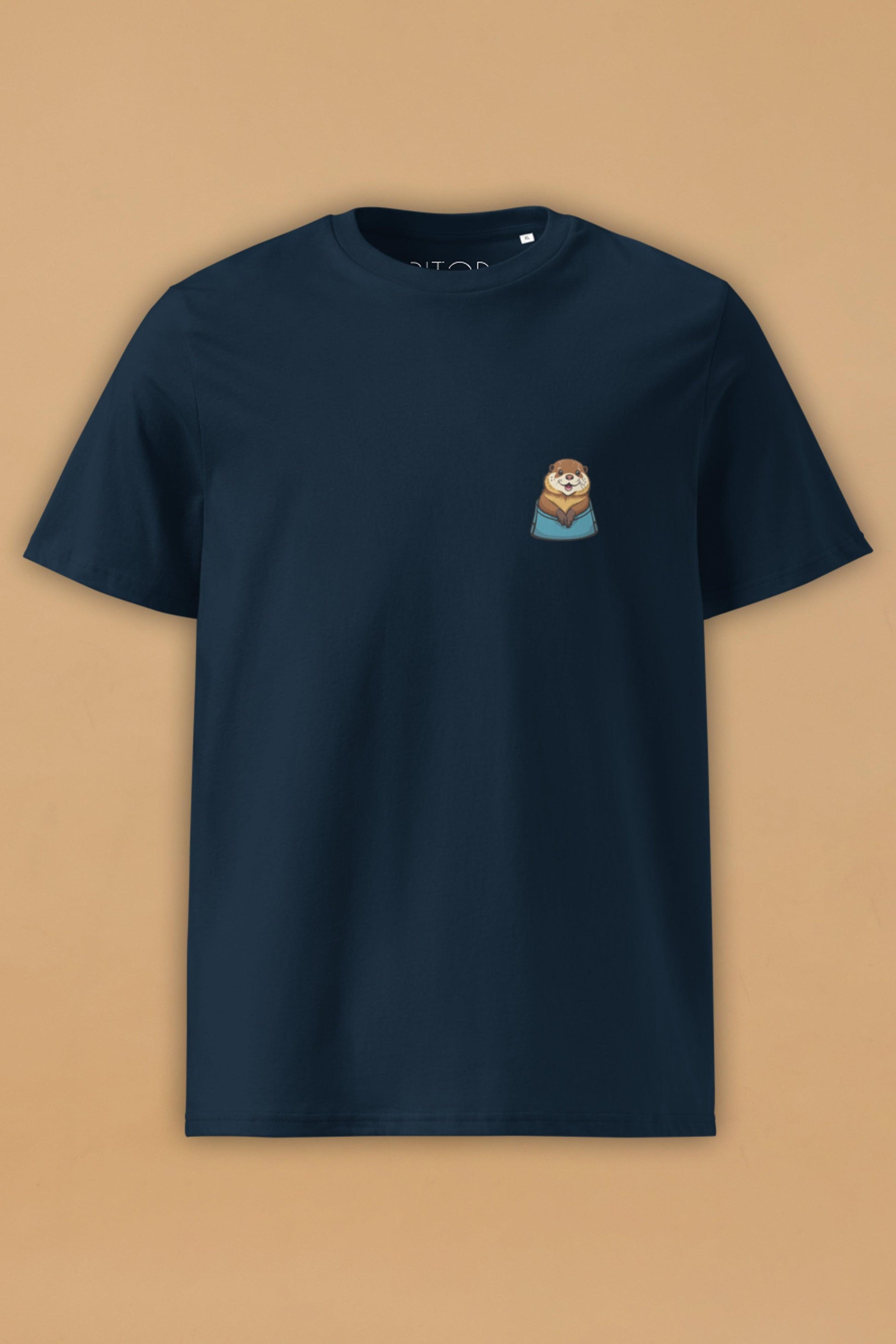 Otter Pocket T-Shirt in Navy