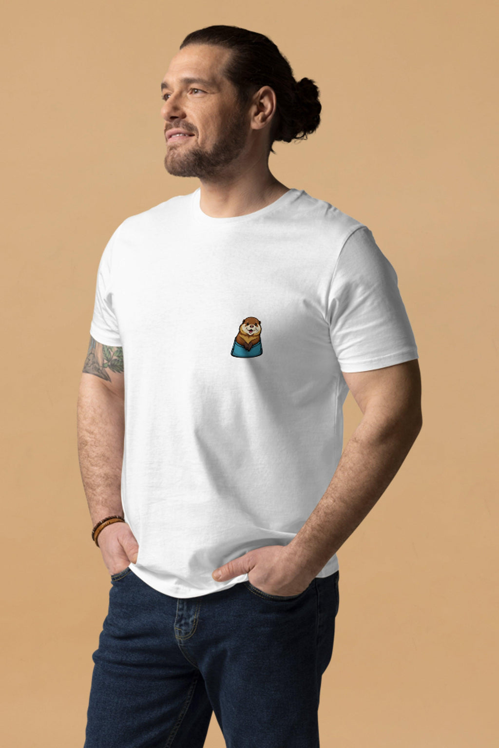 Otter Pocket T-Shirt in Organic Cotton
