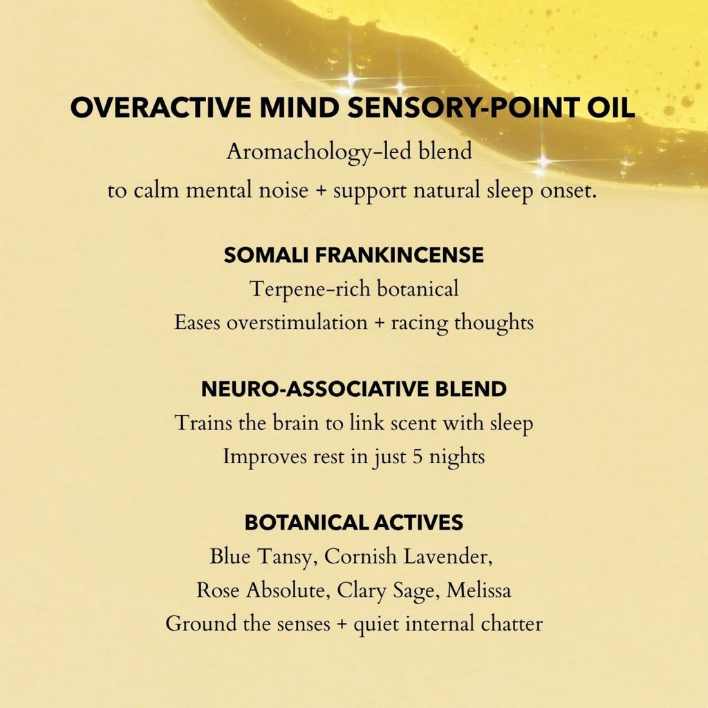 Overactive Mind Sleep Oil with Somali Frankincense 30ml