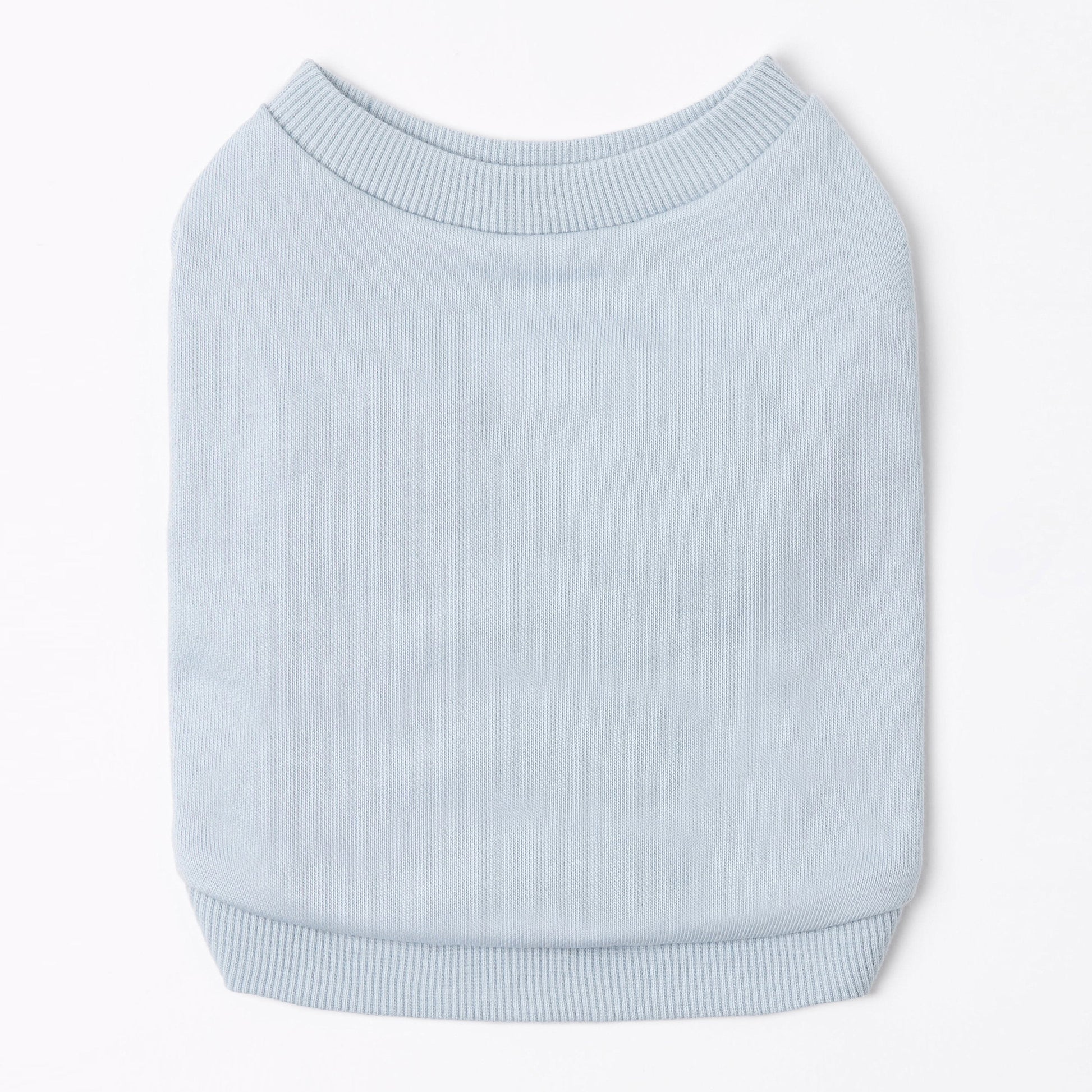 Printed Figure Sweatshirt in Blue and Pink