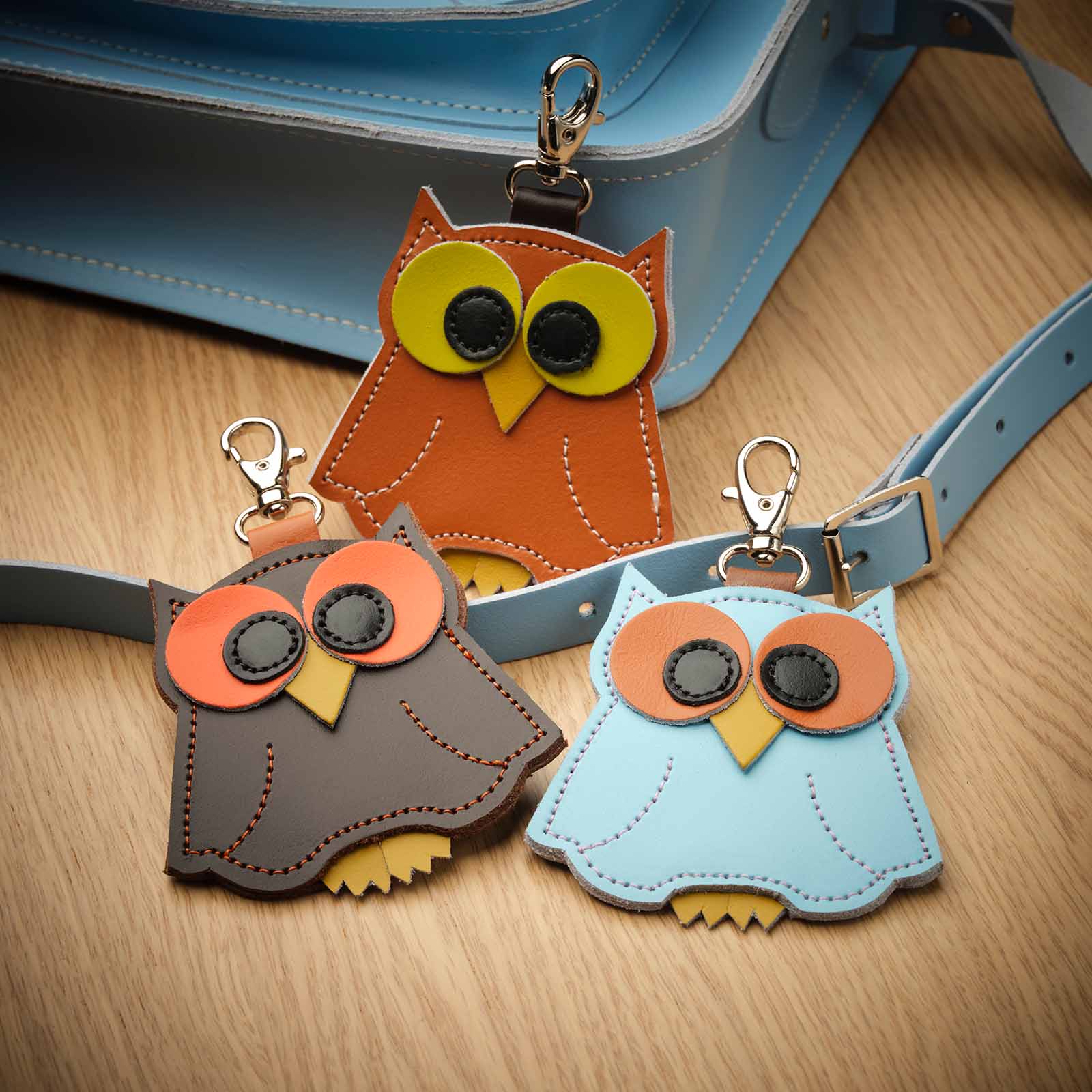 Owl Bag Charm in Pride