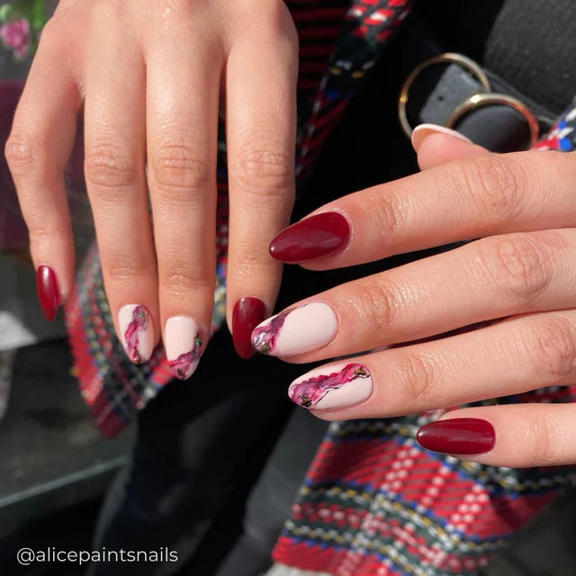 Oxblood Red Nail Polish 15ml