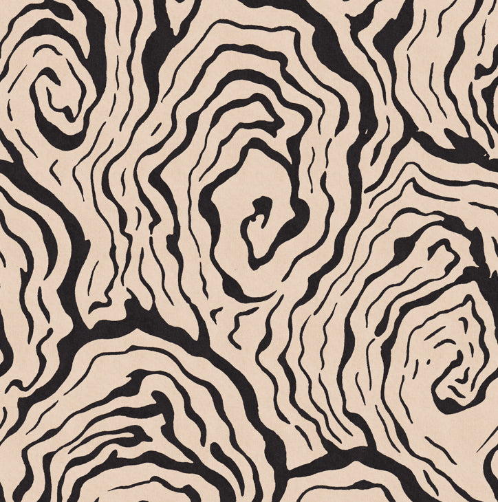 Oysters Monochrome Wallpaper