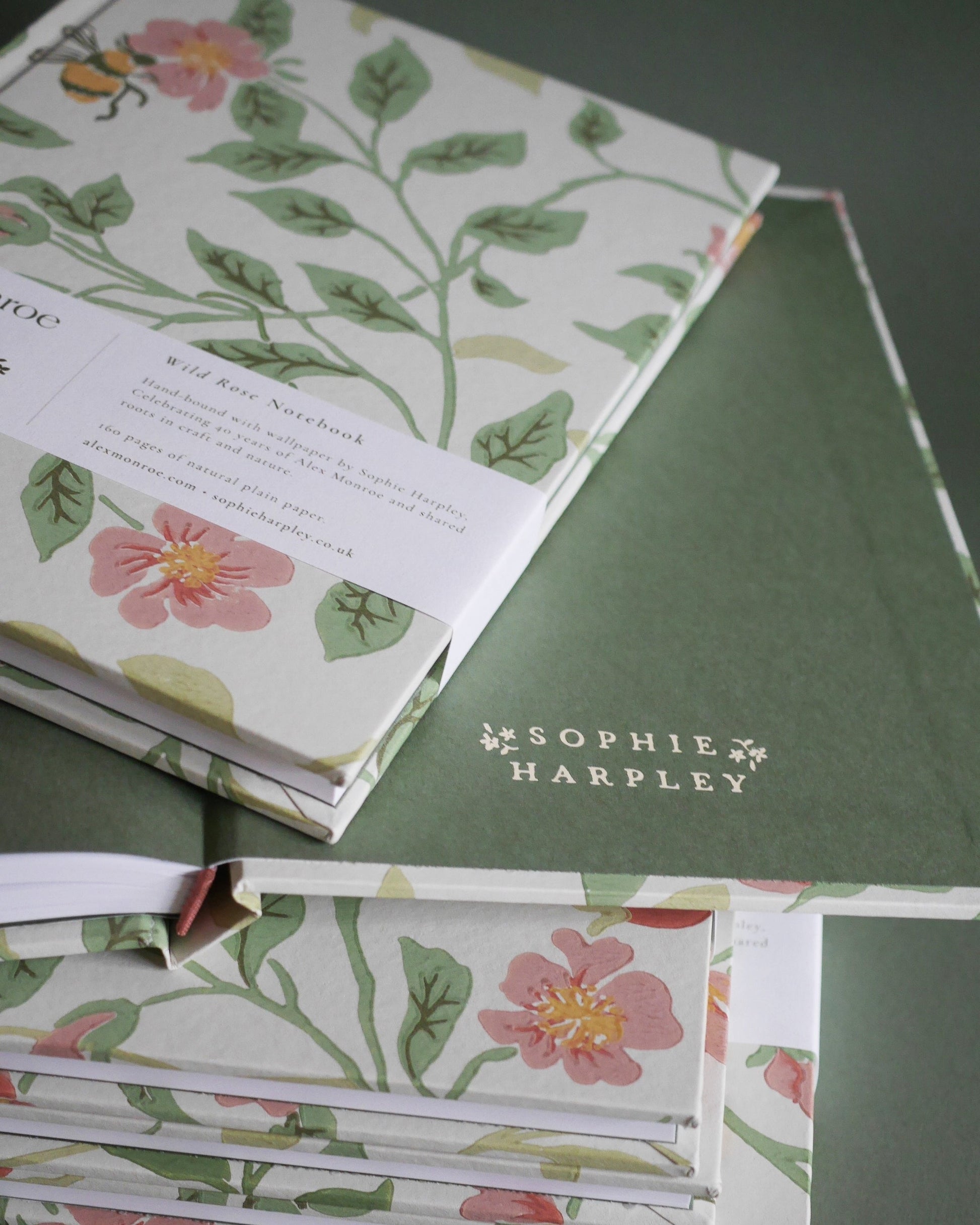 Wild Rose notebook