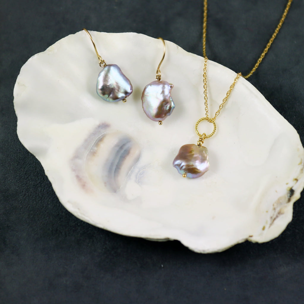 Keisha Pearl Earrings