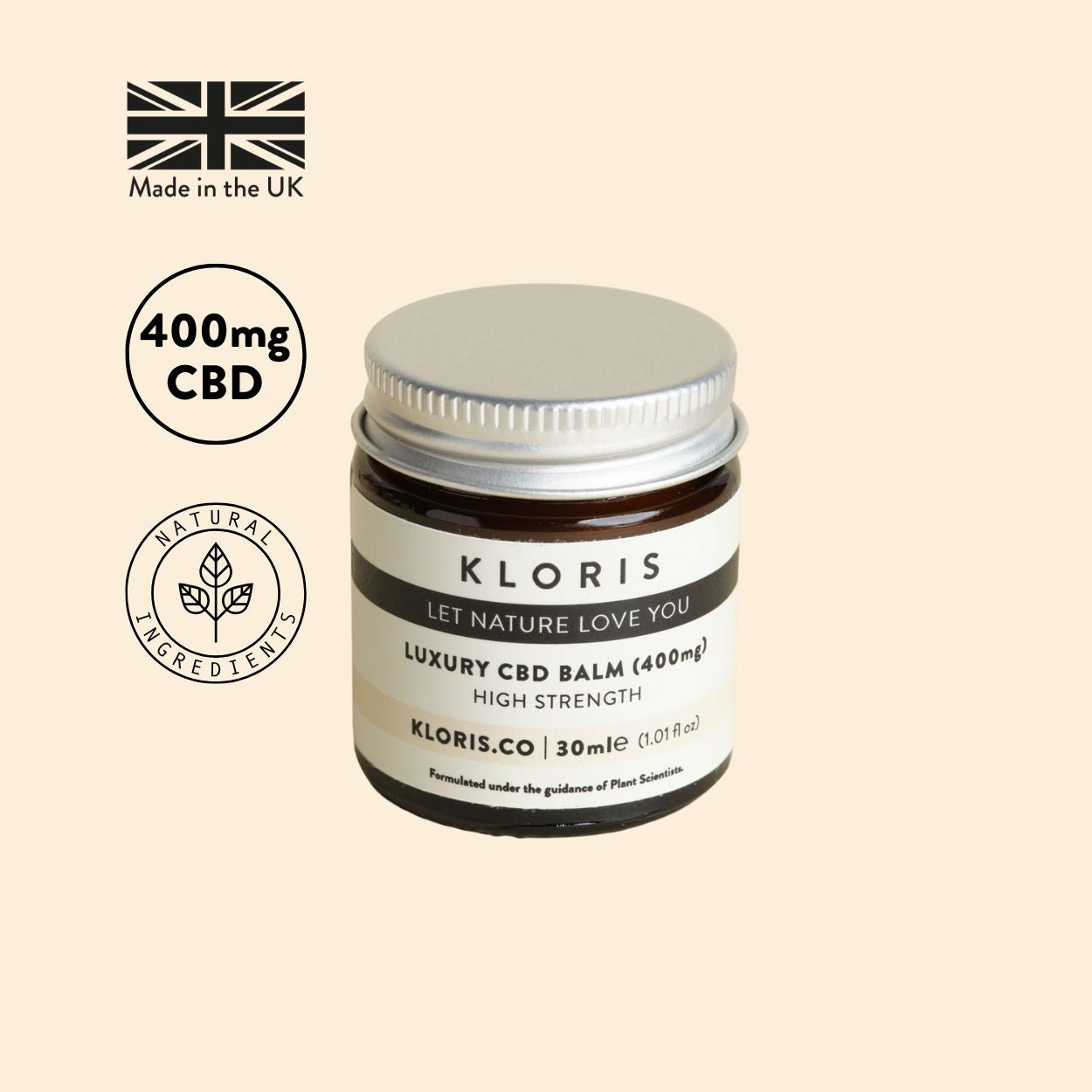 High Strength CBD Balm 800mg