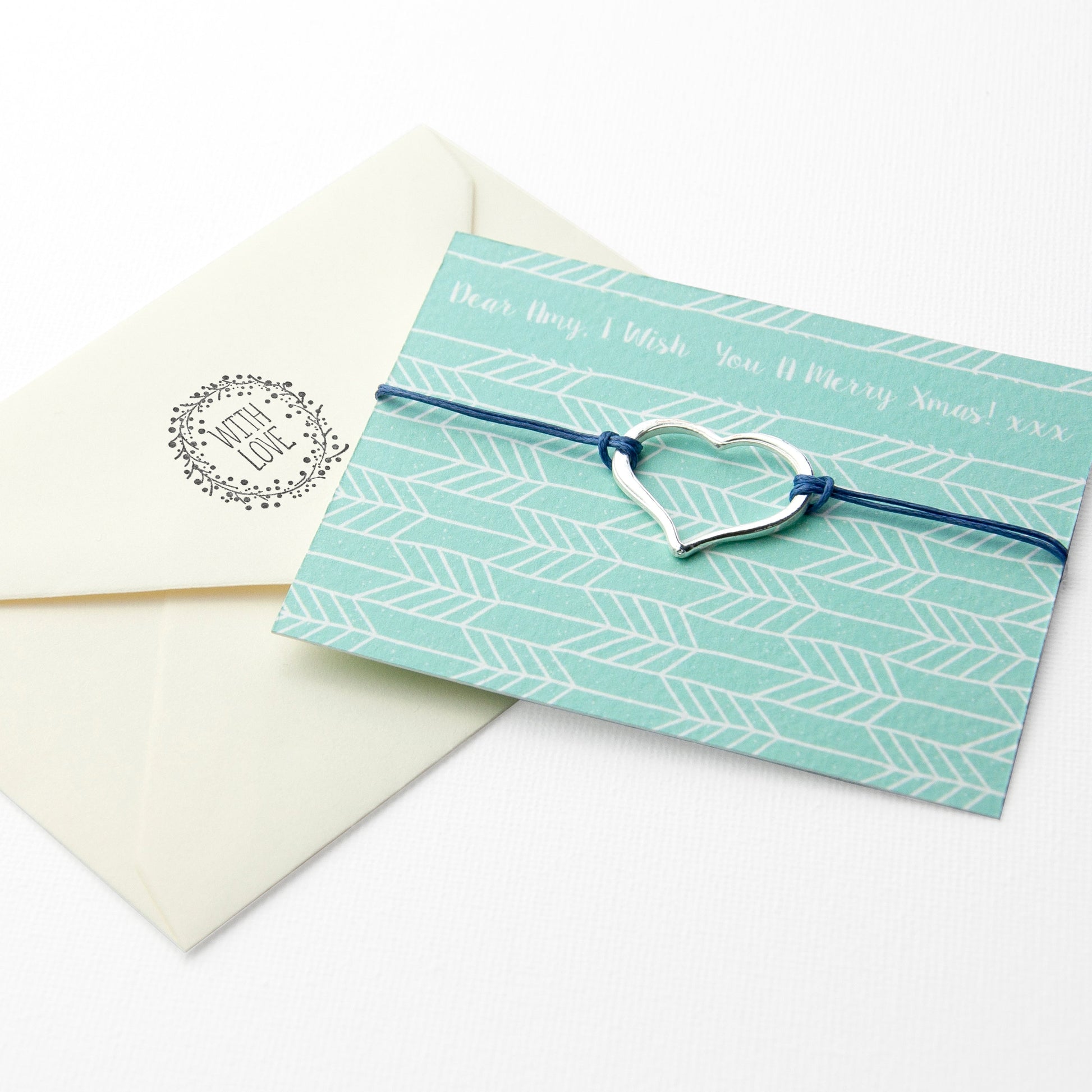 Sterling Silver Heart Woven Bracelet