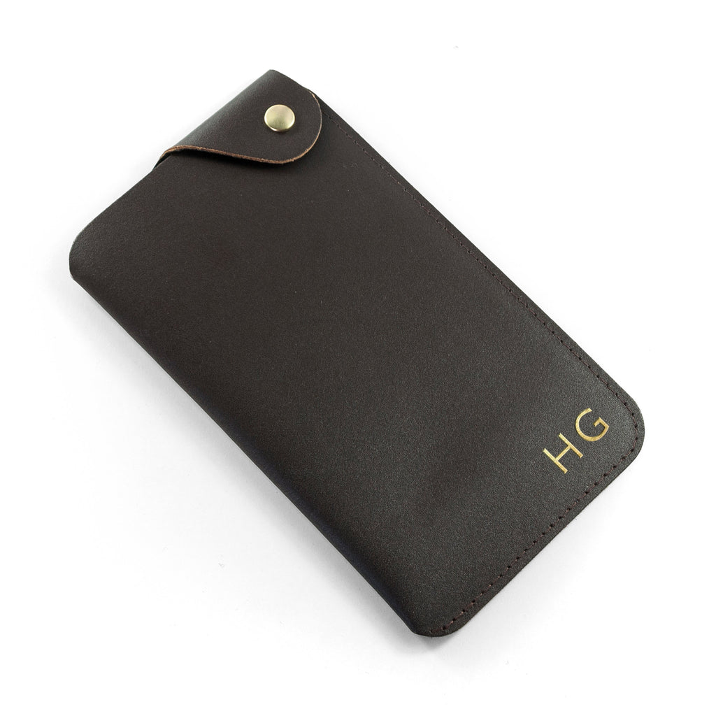 Personalised Leather Glasses Case