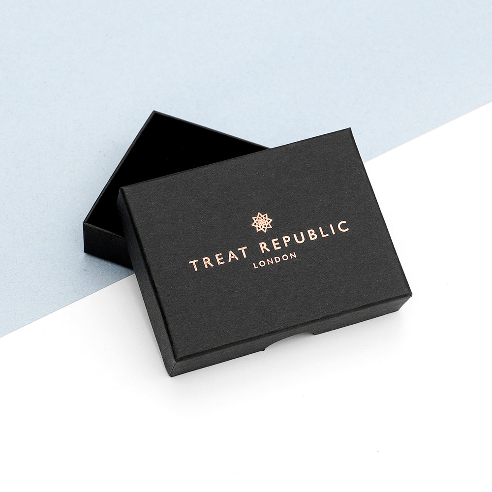 Personalised Men's Brushed Gunmetal Solid Bar Necklace