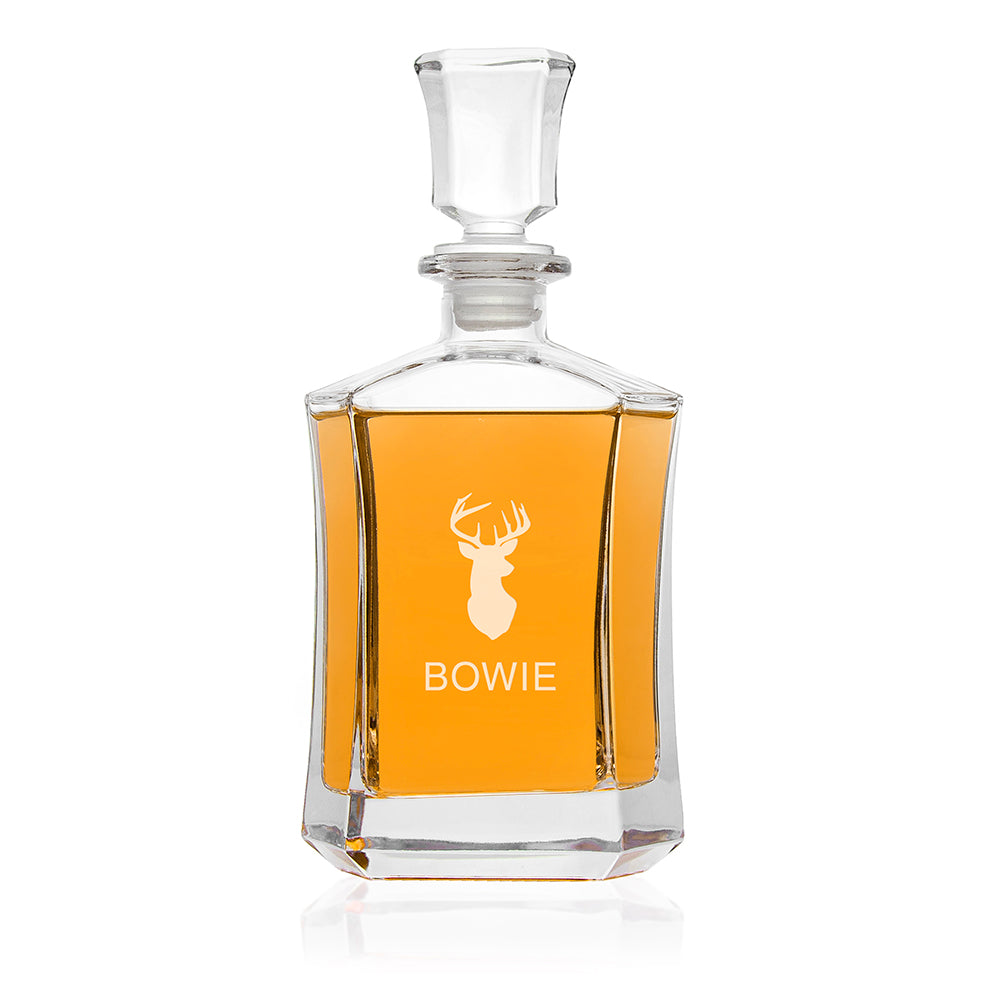 Personalised Luxury Stag Decanter