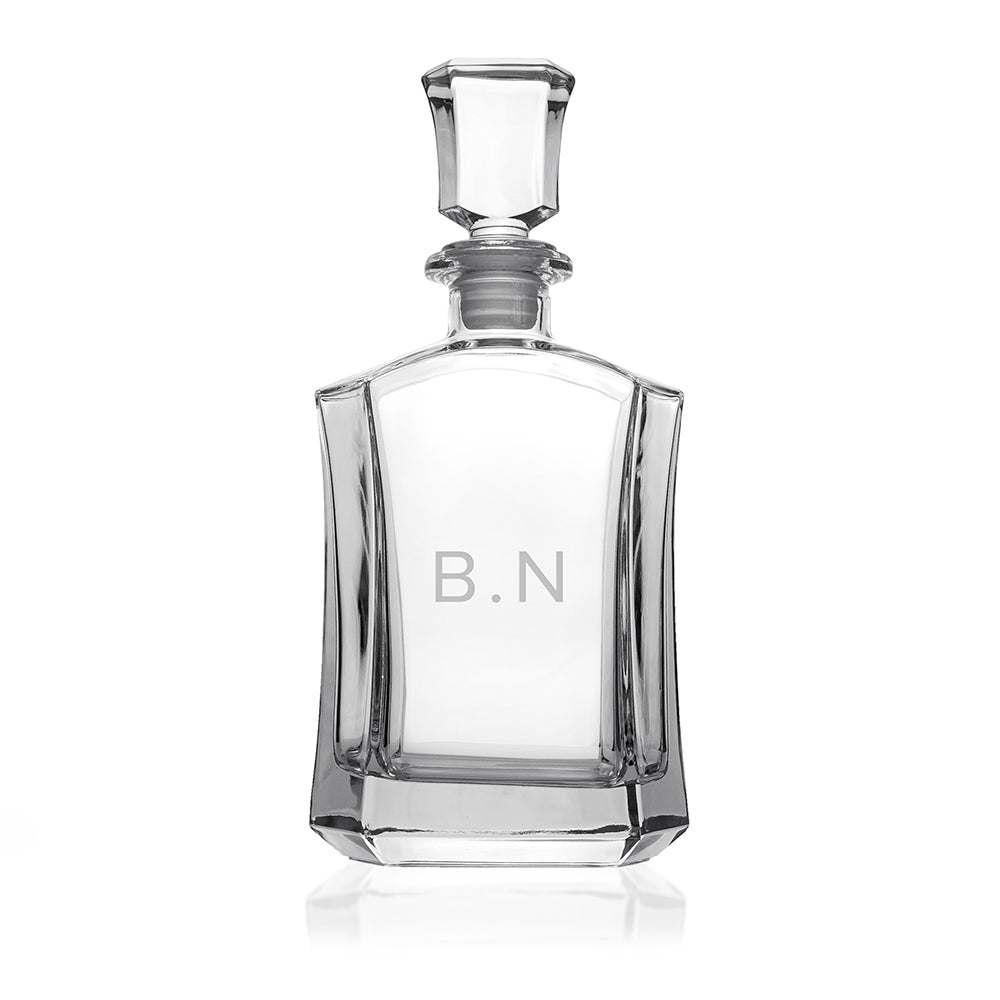 Personalised Luxury Initials Hexagonal Decanter