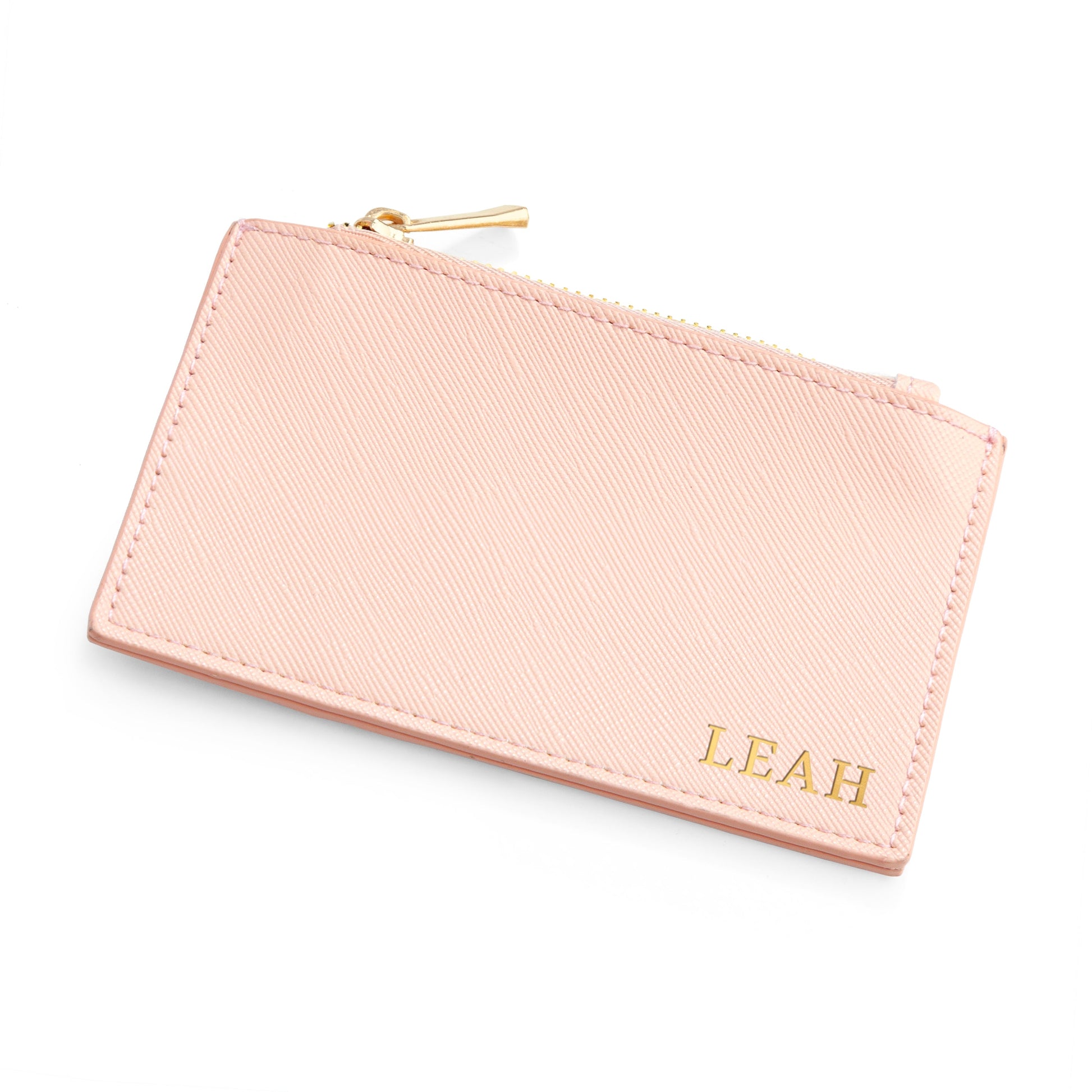 Personalised Vegan Leather Card Holder