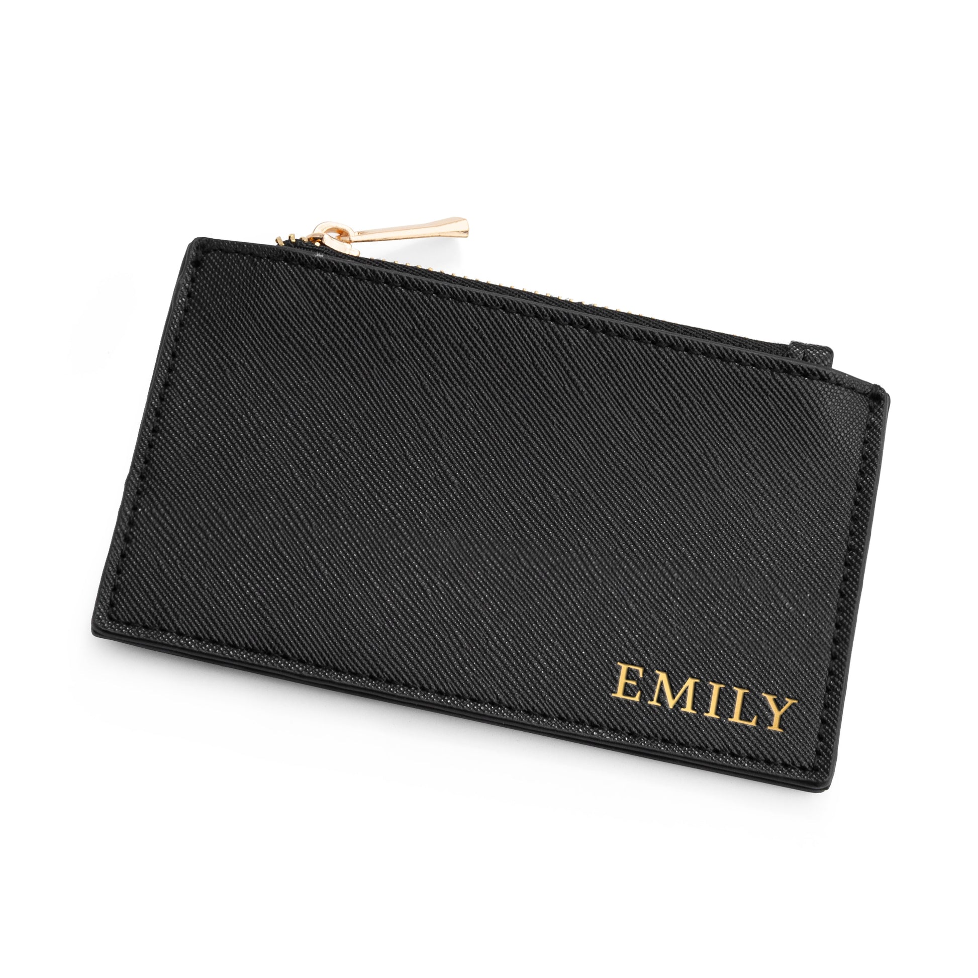 Personalised Vegan Leather Card Holder