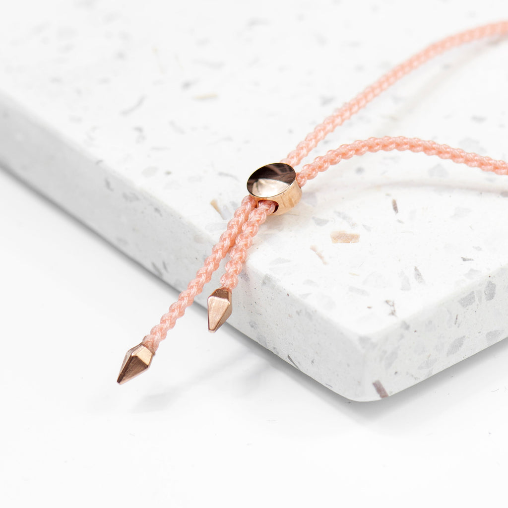 Personalised Rose Gold Identity Bracelet