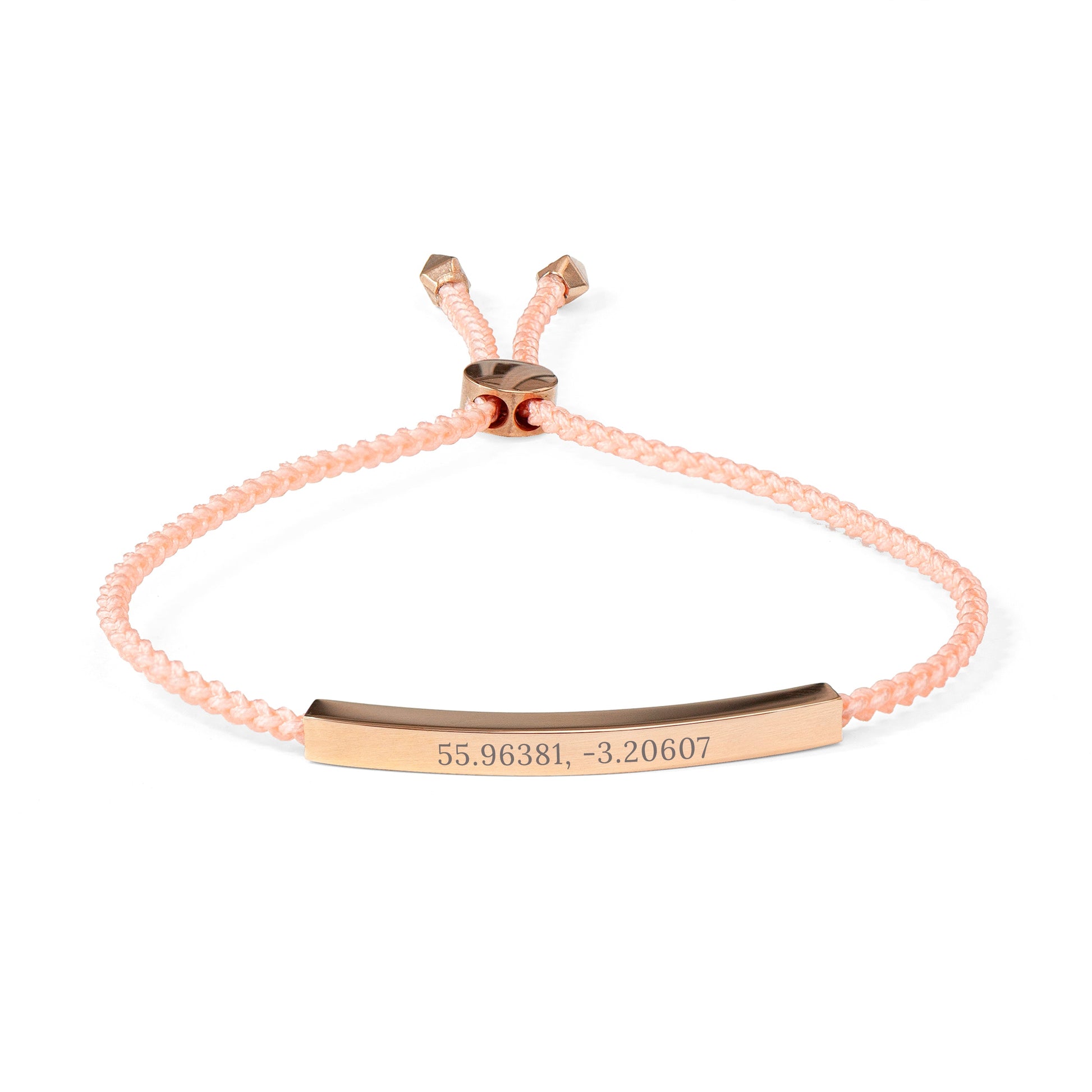 Personalised Rose Gold Identity Bracelet