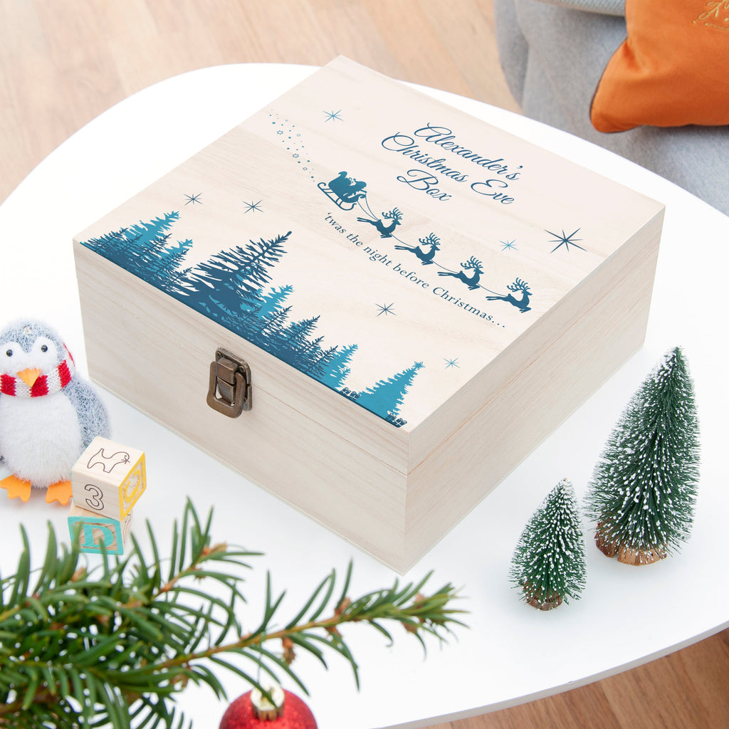 Personalised Twas The Night Before Christmas Box