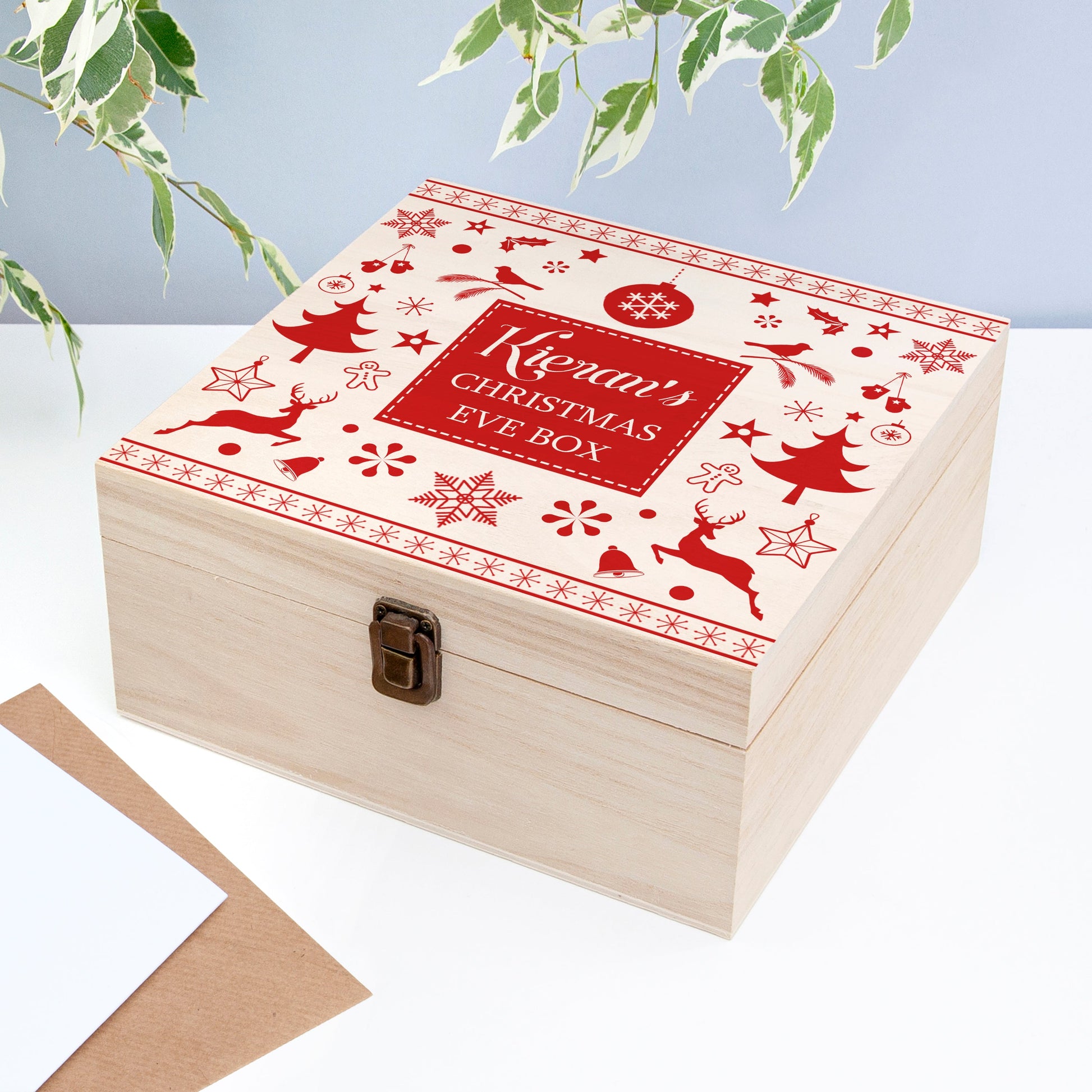 Personalised Festive Scandi Christmas Eve Box