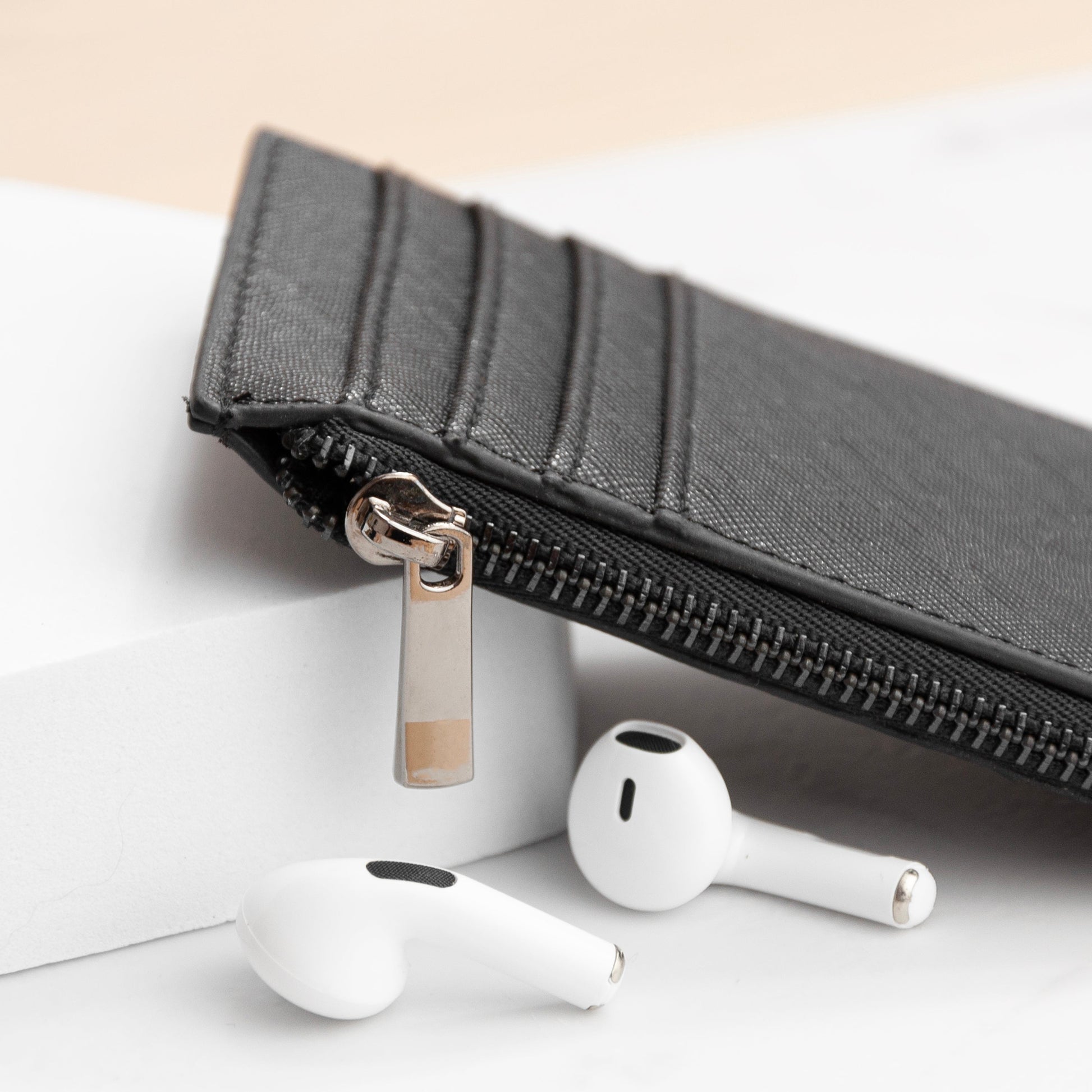 Personalised Men's Card Holder in Vegan Leather