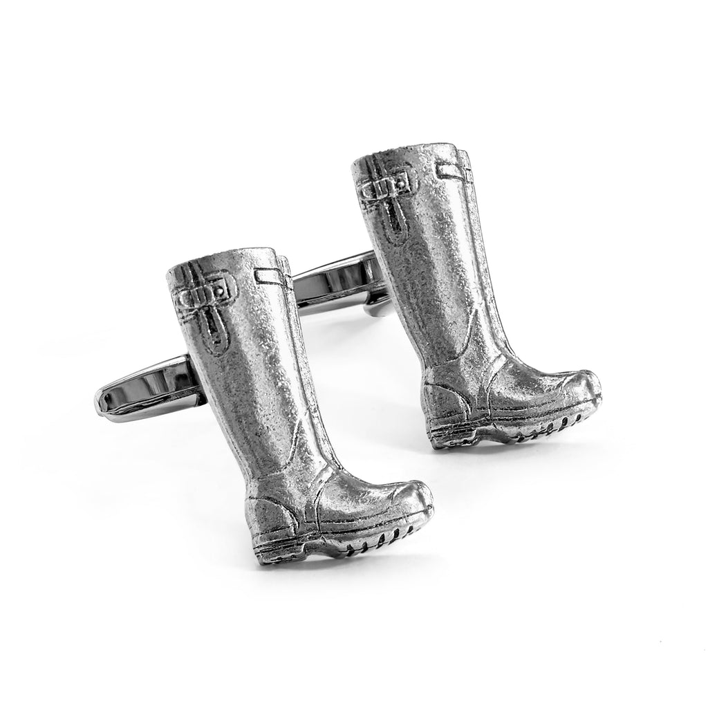 Men's Large Wellington Boot Cufflinks