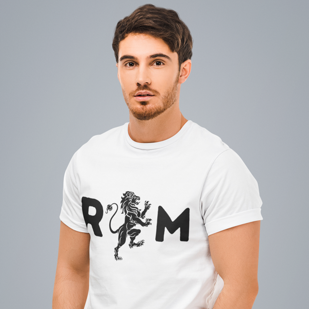 Monogrammed Unisex Lion T Shirt